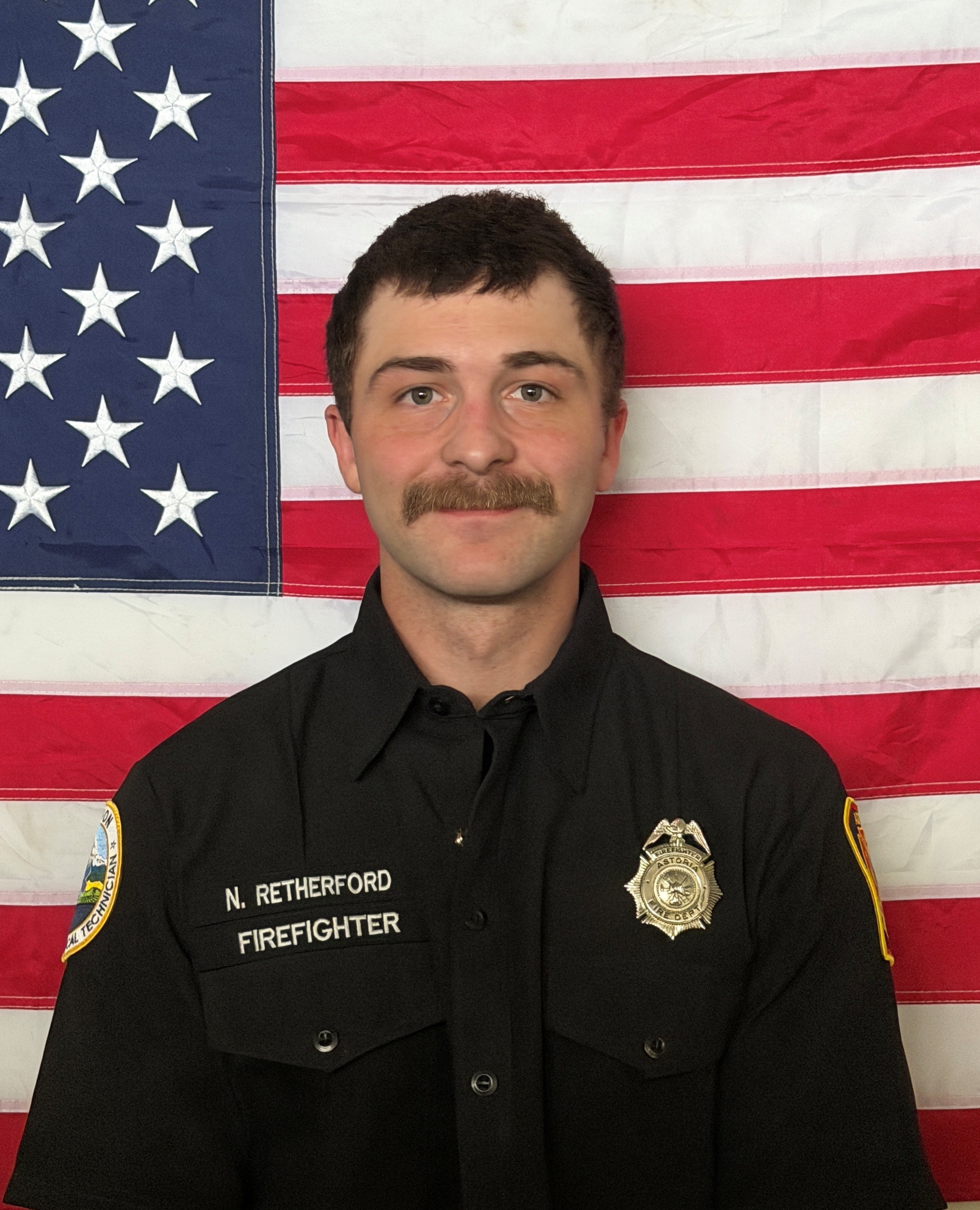 B-Shift Firefighter Noah Retherford crop